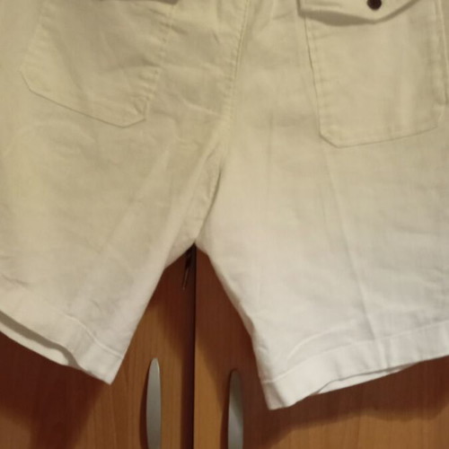 Tommy Hilfiger men's linen shorts new, white, sizes M L