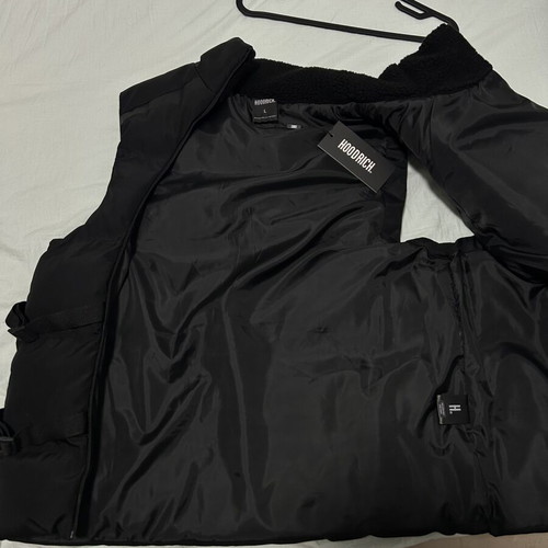 Hoodrich Astro V3 men's vest jacket black, new, size L