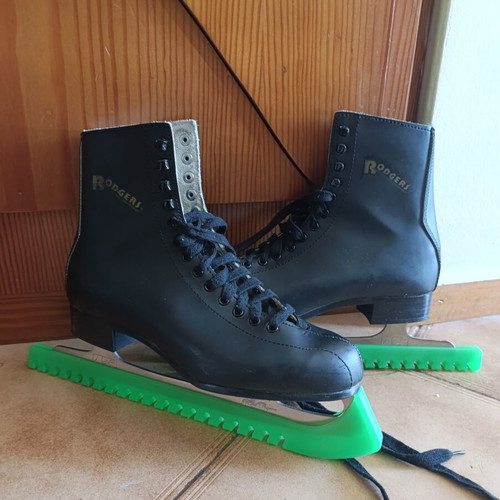 Ice Skates Rodgers Size 41 Like New, Leather Vintage