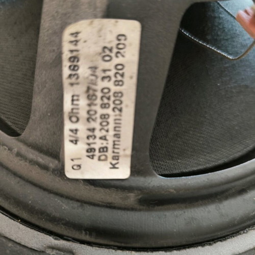 Bose subwoofer for Mercedes CLK W208 A208 like new, 8 inch