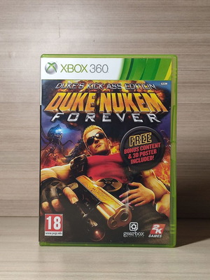 Duke Nukem Forever Kick Ass Edition Xbox 360 like new, English