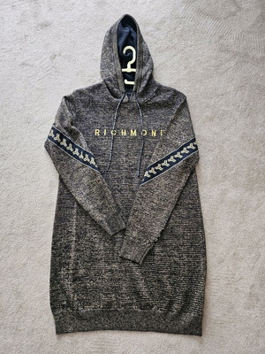 Richmond φόρεμα μπλούζα με κουκούλα καινούργιο, μέγεθος S 36, χρυσαφί