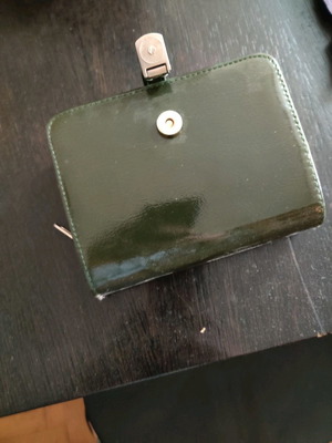 Wallet with spiral for notes used, in good condition