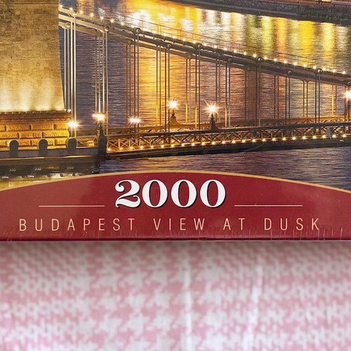 Castorland Puzzle 2000 pieces Budapest View at Dusk new