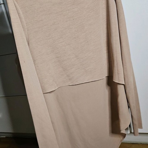 Asymmetric Zara blouse in powder pink like new size M