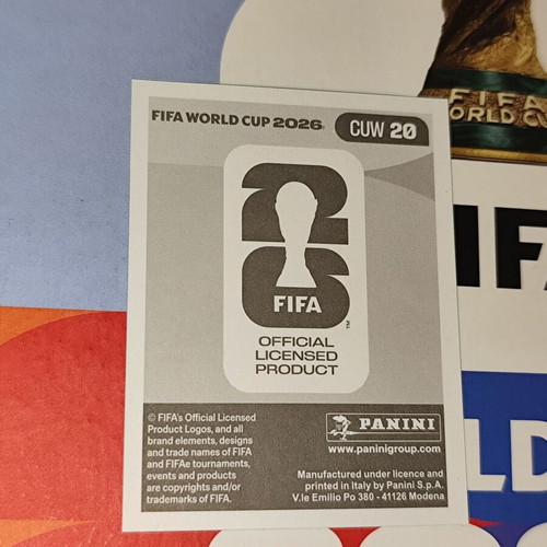 Sontje Hansen World Cup 2026 Panini sticker