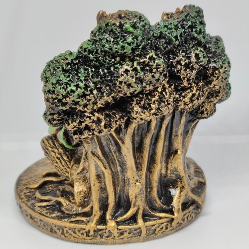 Collectible Cernunnos Candle Holder like new, resin, 14cm