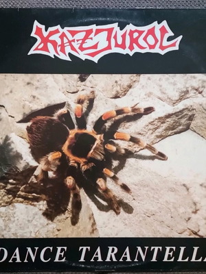 Kazjurol Dance Tarantella vinyl record like new, metal