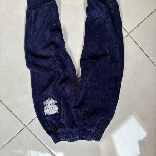 Velour girls' sweatpants like new, 2y