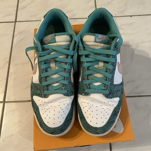 Nike Dunk Low Premium Snakeskin sneakers size 45 used
