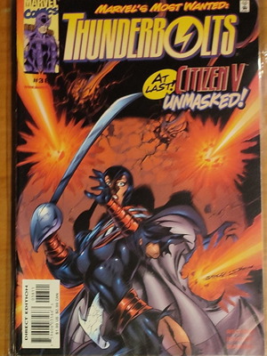 Thunderbolts Marvel Comics μεταχειρισμένο, αγγλικά (1997)