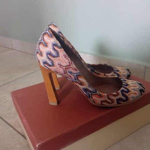 Missoni pumps used, blue, size 36