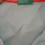 Benetton φούτερ βεραμάν ζακέτα με κουκούλα, μέγεθος M, σαν καινούργιο, για 7-8 ετών, 130 εκ.