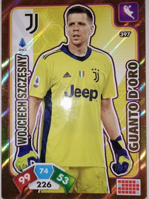 Panini Calciatori Adrenalyn XL 2020-2021 Wojciech Szczęsny Juventus card used