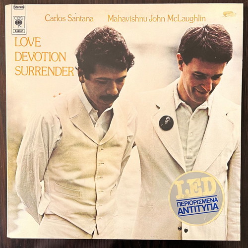 Carlos Santana & John McLaughlin – Love Devotion Surrender (Limited-Edition)