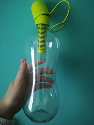 Μπουκάλι νερού με φίλτρο άνθρακα Bobble 1 lt καινούργιο