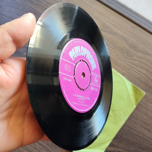 Dakis J'Ai Entendu La Mer Tu Me Reviens 7" single used, Parlophone 1966