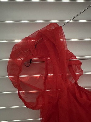 Red dress H&M new, size M