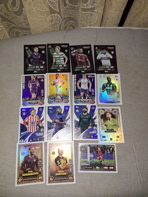 Match Attax cards pack of 3 like new