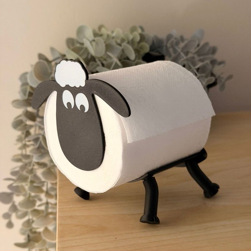 Ultimate Sheep Toilet Paper Stand 3D printed, made to order