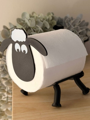 Ultimate Sheep Toilet Paper Stand 3D printed, made to order