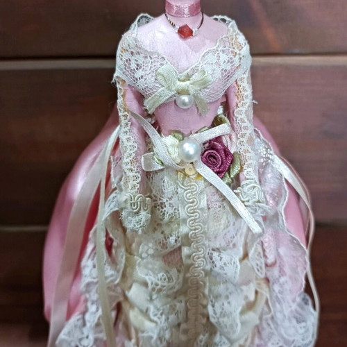 Set of jewelry box and vintage lady new