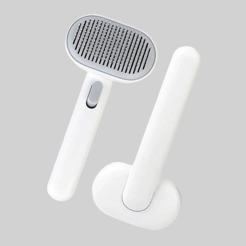 Pet brush for dogs and cats new with self-cleaning function