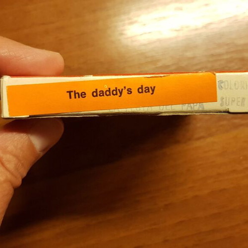 Super 8 cartoon Calimero "The Daddy's Day" used