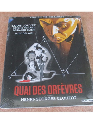 Quai des Orfèvres Blu-ray καινούργιο, θρίλερ δράμα, StudioCanal digipack region B