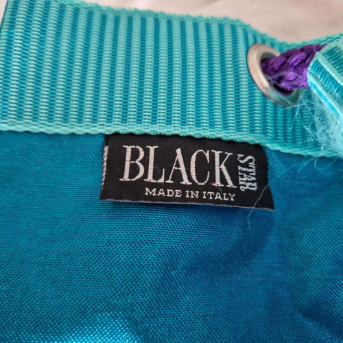 Black Star backpack green like new, made in Italy