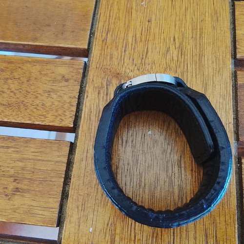 Dyrberg Kern leather bracelet black, like new