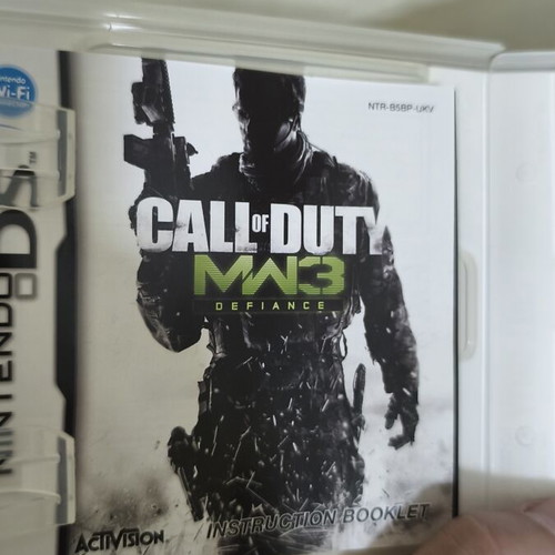 Call of Duty MW3 game for Nintendo DS