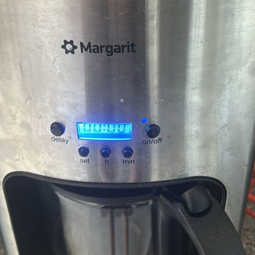 Margaret filter coffee maker with display like new