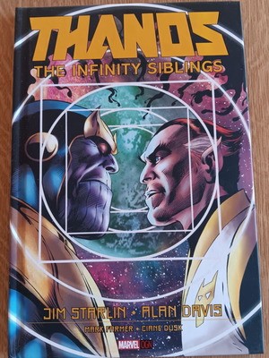 Thanos The Infinity Siblings Marvel hardcover graphic novel like new