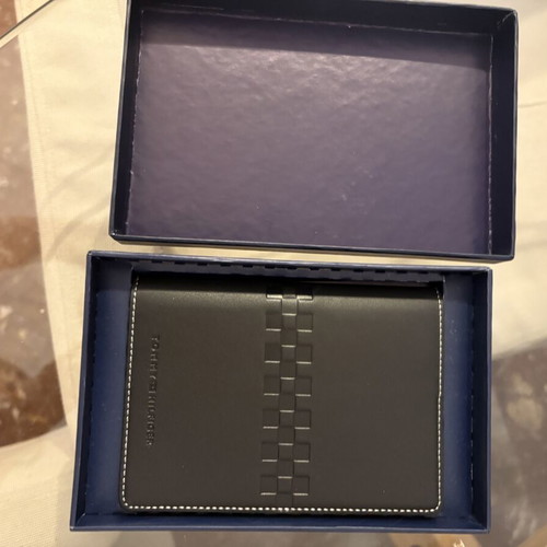 Tommy Hilfiger leather travel and passport wallet