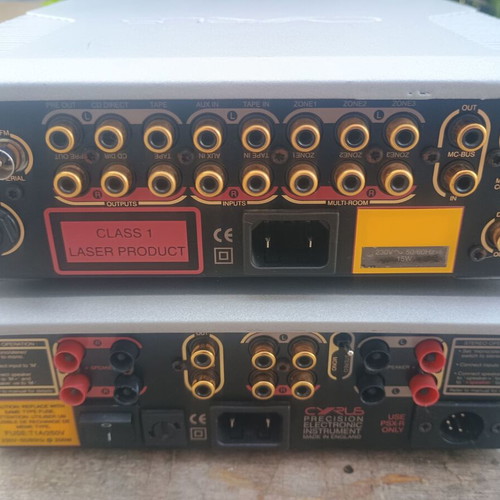 Mission Cyrus Quattro CD/Pre and SmartPower Amp high-end system like new