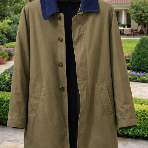 Gant men's coat XL like new, brown and blue