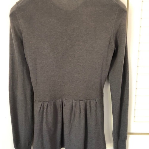 Burberry women's cardigan grey like new, cashmere