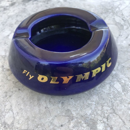 Olympic Airways ashtray like new, 12cm diameter
