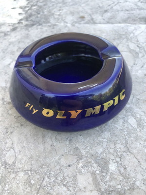 Olympic Airways ashtray like new, 12cm diameter