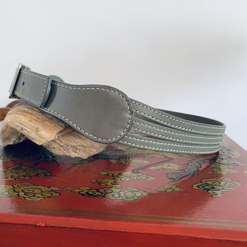 Paul & Joe Sister waist belt new, grey-olive color, size 80