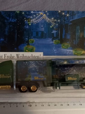 Φορτηγό Νταλίκα Bitburger σε κλίμακα H0 καινούργιο