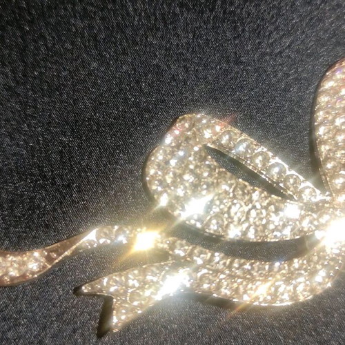 Bow-shaped earrings new, silver