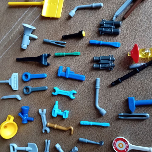 Playmobil tools like new, accessory set