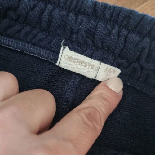 Orchestra tracksuit pants used, blue, size 128 cm