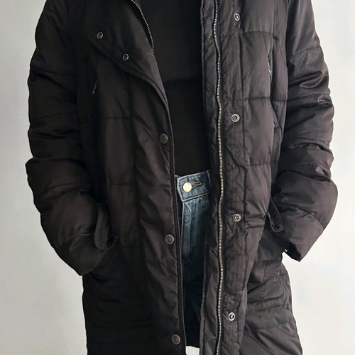 Marlboro Classics Women's Long Padded Jacket like new, size M, black