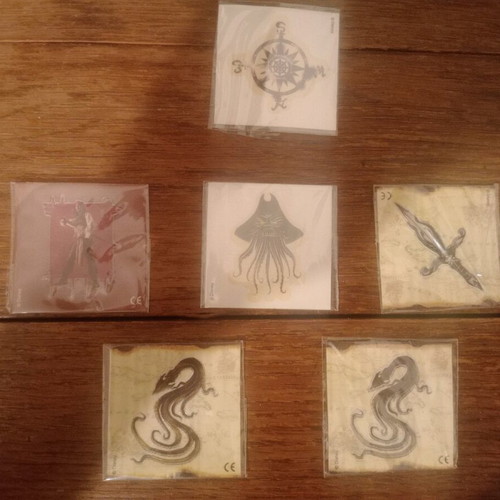 Pirates of the Caribbean collectibles sealed