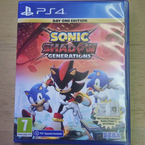 Sonic Shadow Generations PS4 game