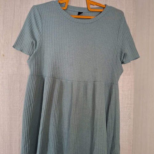 Shein maternity blouse large green like new