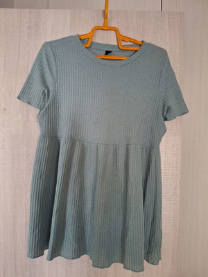 Shein maternity blouse large green like new